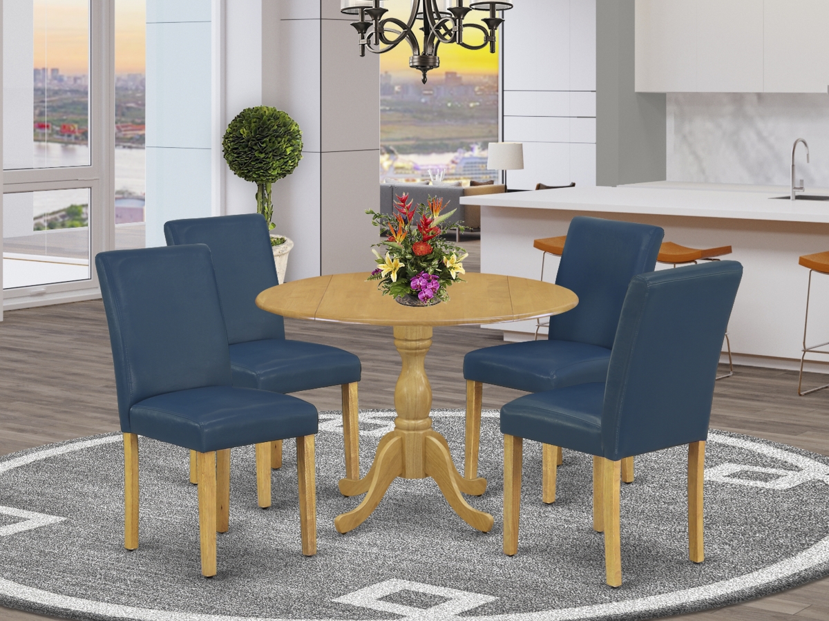 5 Piece Dublin Dining Table Set - Oak