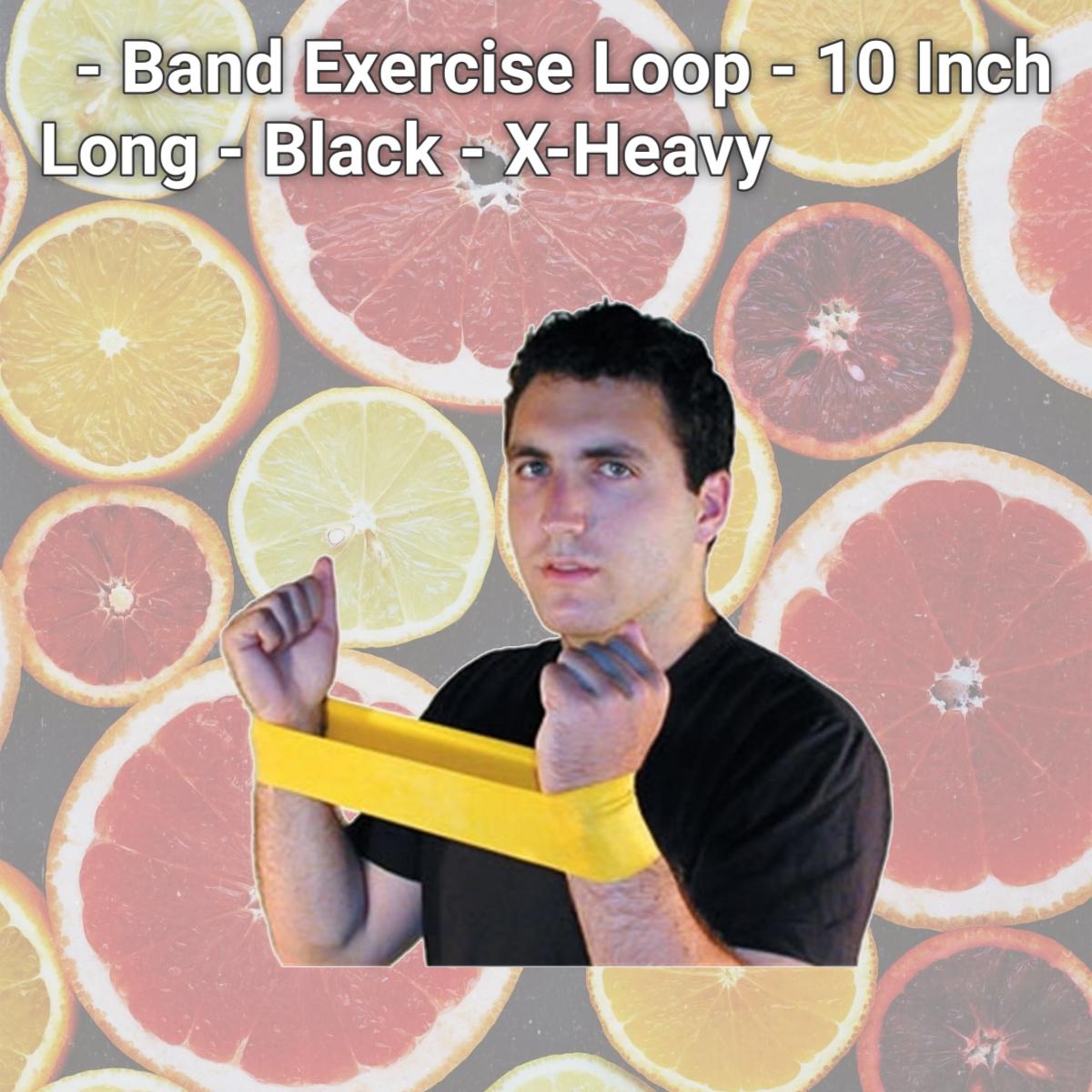 Picture of Cando 10-5255 - Band Exercise Loop - 10 Inch Long - Black - X-Heavy