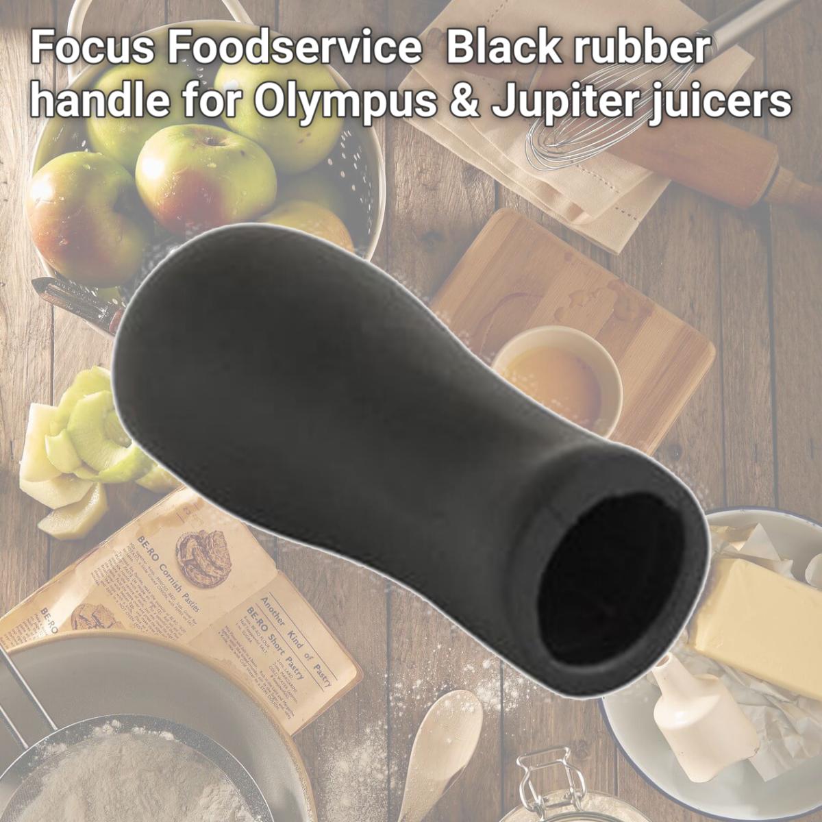 Picture of Focus Foodservice 17449 Black rubber handle for Olympus &amp; Jupiter juicers