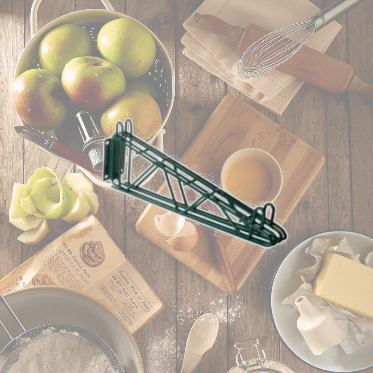 Picture of Focus Foodservice FWB18DG 18 in. double wall bracket green