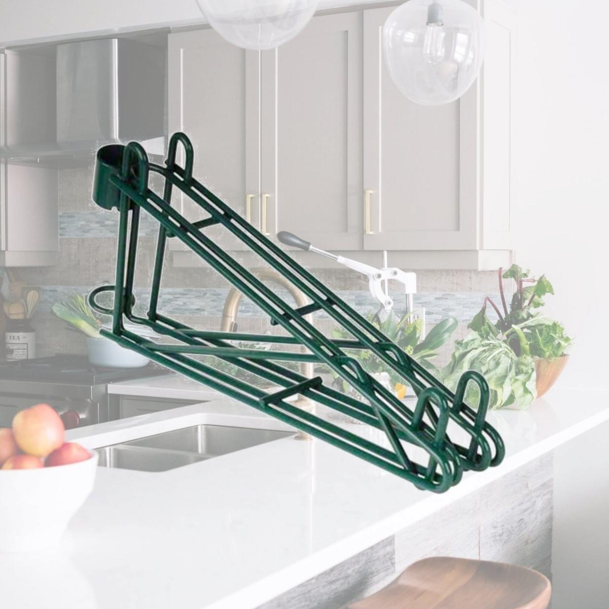 Picture of Focus Foodservice FPMB24DGN 24 in. green double post mount bracket