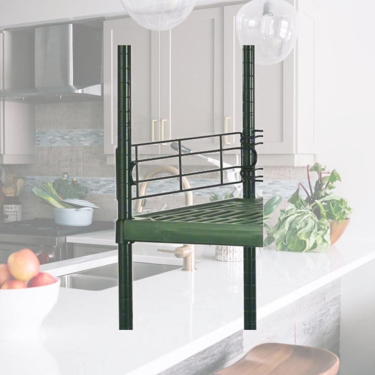Picture of Focus Foodservice FSL244FPS SIDE LEDGE  24 X4 H  GREEN W SANIGARD