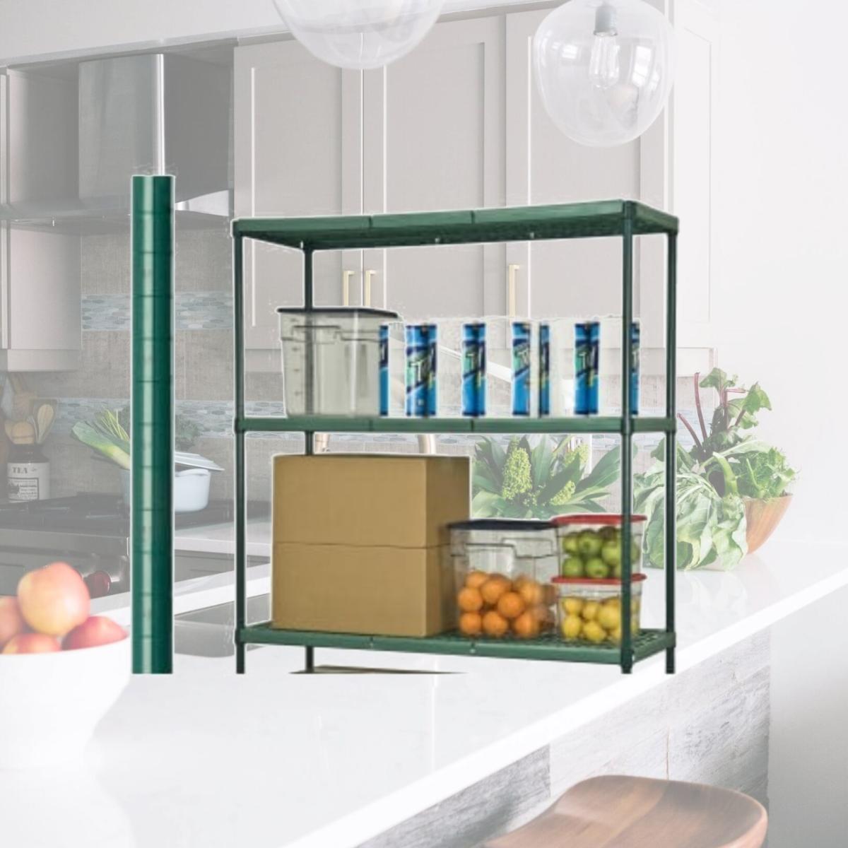 Picture of Focus Foodservice FG063G 63 in. green epoxy post
