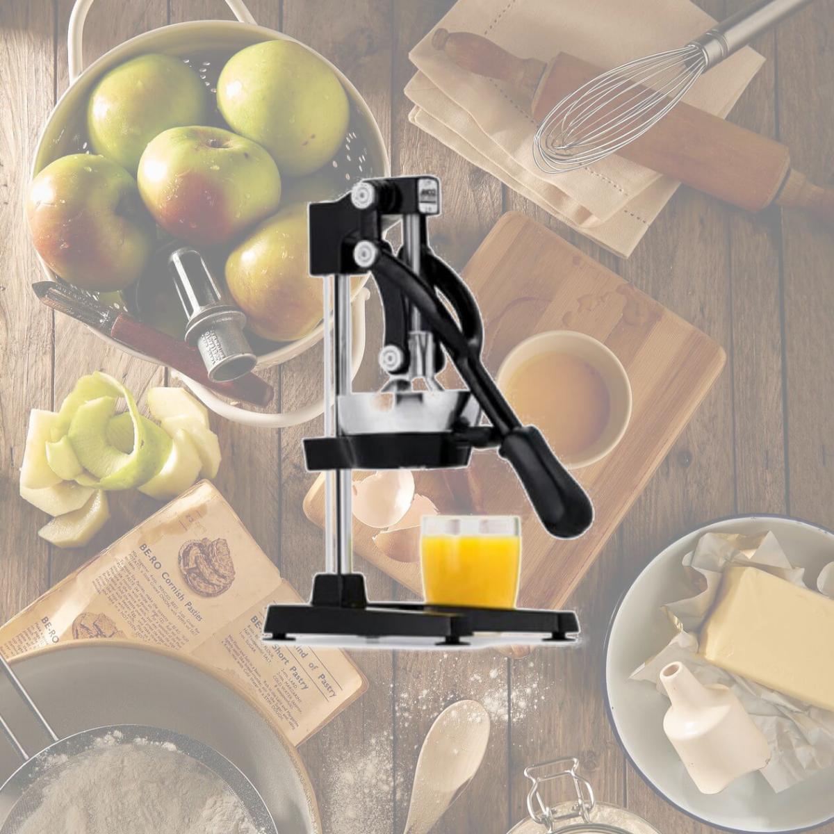 Picture of FocusFoodService 97336 Jupiter Large Commercial Juice Press - Black