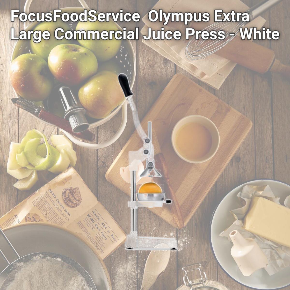 Picture of FocusFoodService 97302 Olympus Extra Large Commercial Juice Press - White