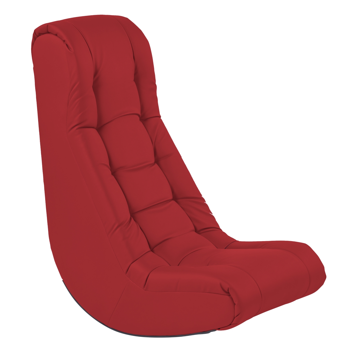 10488-rd Soft Rocker Cushioned Ground Chair - Red