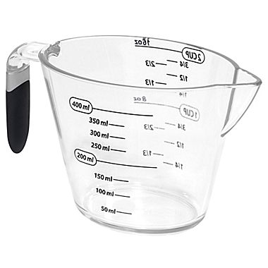 1065242 2 Cup Measuring Cup With Gray Handle