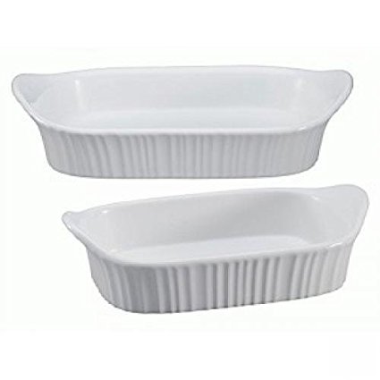 World Kitchen-corningware 1115855 French White Iii Cookware Set - 2 Piece
