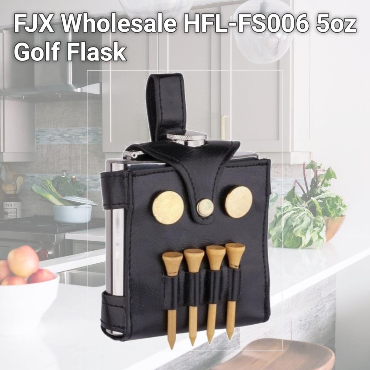 Picture of FJX Wholesale HFL-FS006 5oz Golf Flask