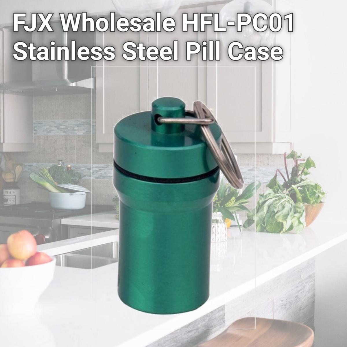 Picture of FJX Wholesale HFL-PC01 Stainless Steel Pill Case