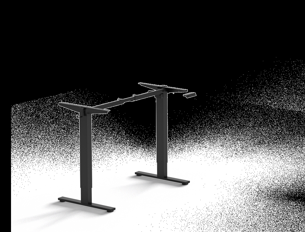 E2B-V2 Essential Standing Desk, Black