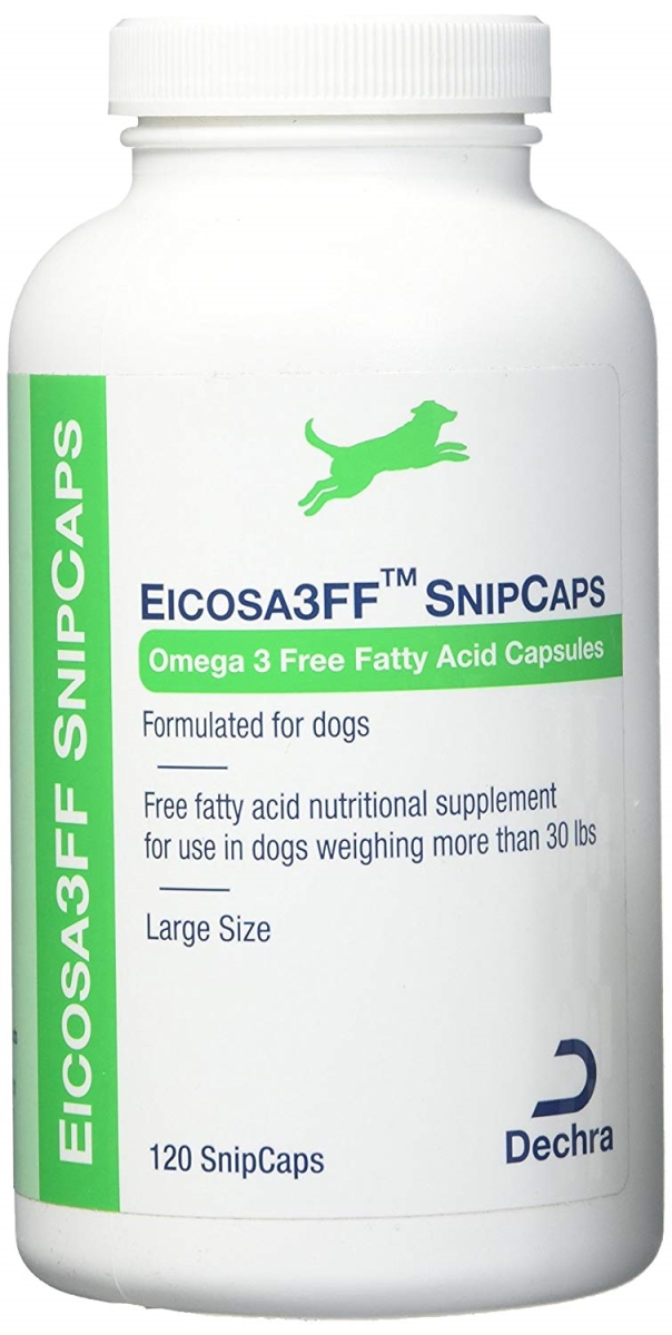 192959807196 Eicosa3ff Snipcaps For Large Dogs Over, 30 Lbs - 120 Count