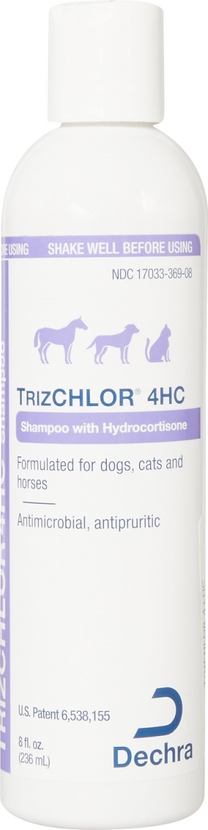 192959807820 Trizchlor 4hc Shampoo For Cats & Dogs, 8 Oz