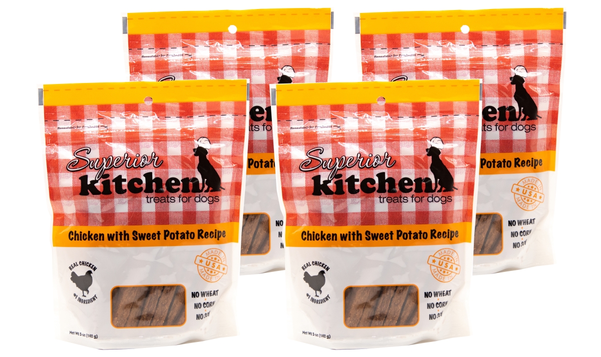 192959810172 5 Oz Chicken With Sweet Potato Recipe Dog Treats - Pack Of 4