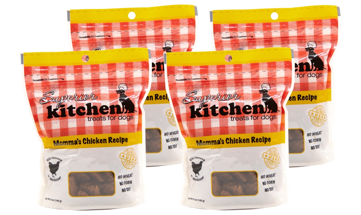 192959810233 5 Oz Mommas Chicken Recipe Dog Treats - Pack Of 4