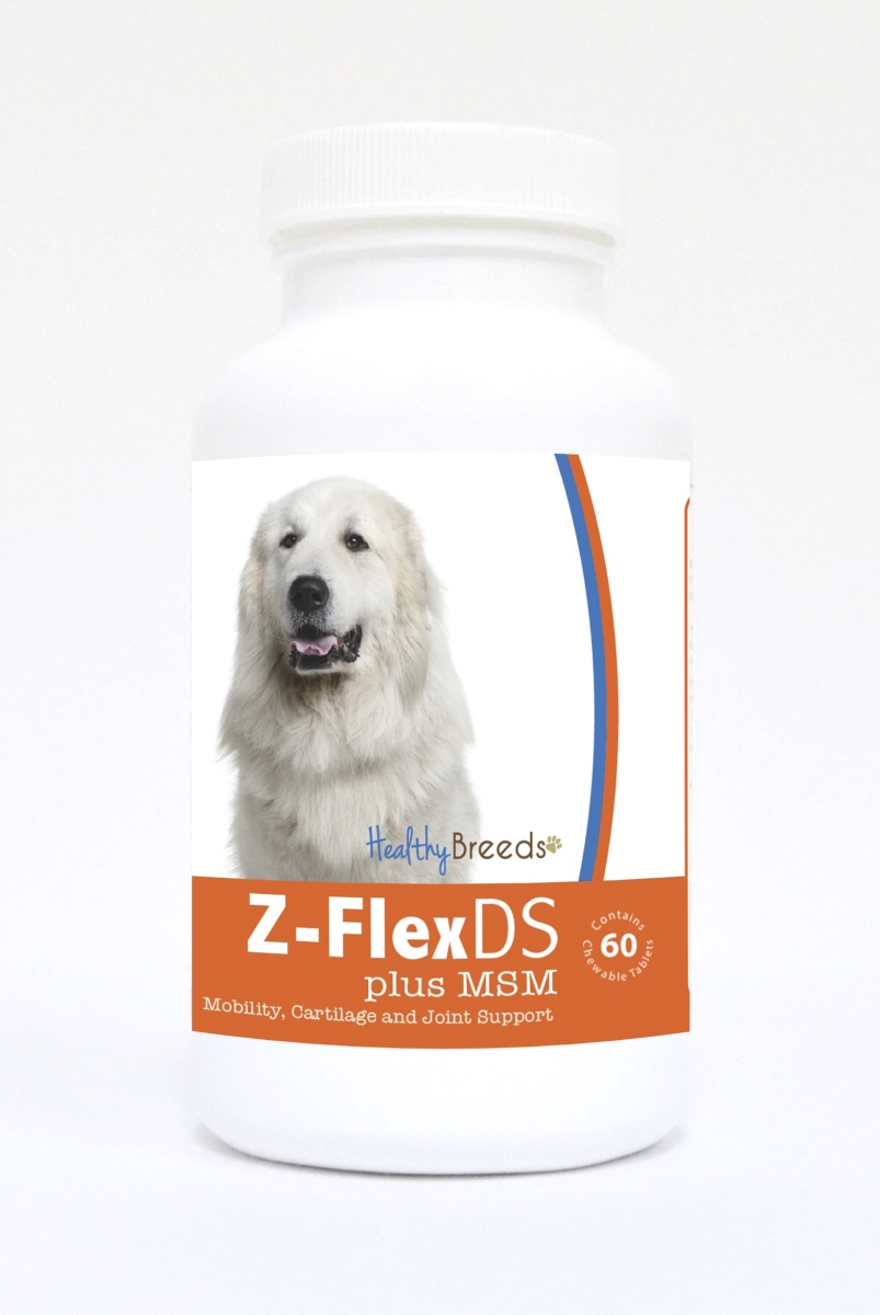 840235126058 Great Pyrenees Z-flexds Plus Msm Chewable Tablets - 60 Count
