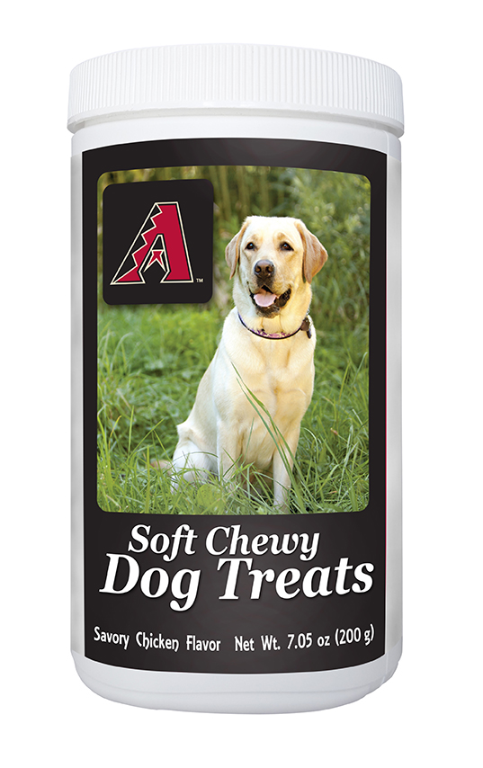 840235138730 7 Oz Mlb Arizona Diamondbacks Soft Chewy Dog Treats