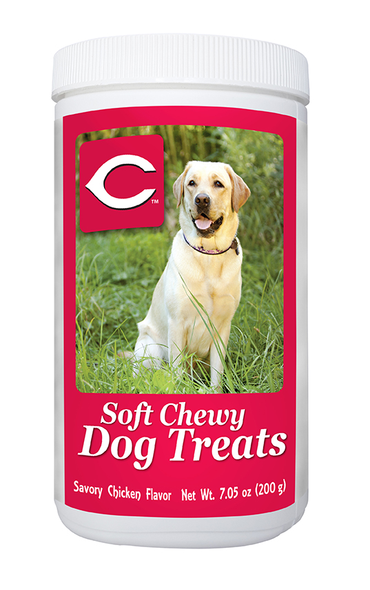 840235138792 7 Oz Mlb Cincinnati Reds Soft Chewy Dog Treats