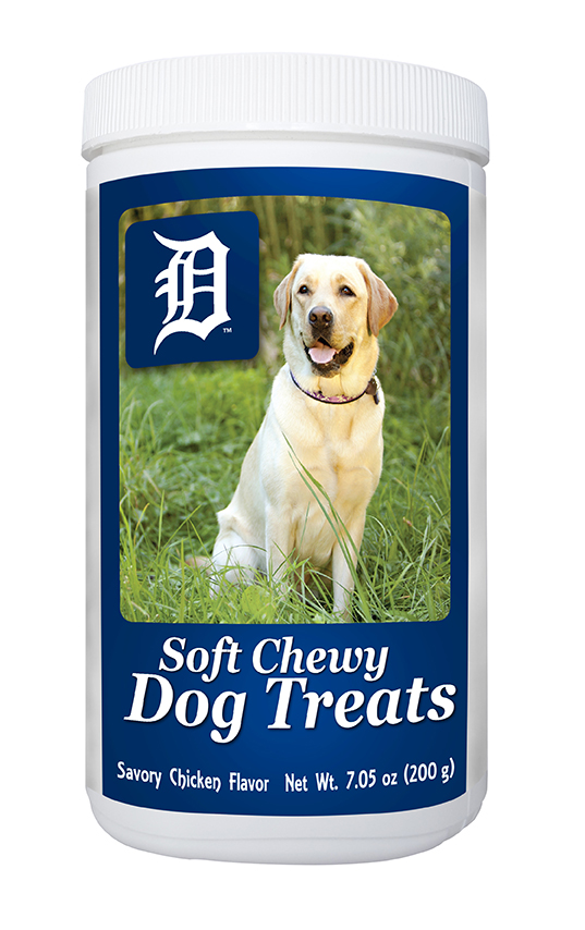 840235138822 7 Oz Mlb Detroit Tigers Soft Chewy Dog Treats
