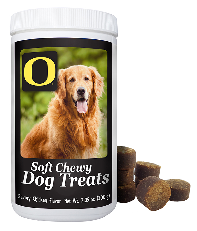 840235139492 7 Oz Ncaa Oregon Ducks Soft Chewy Dog Treats