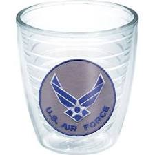 093597426193 16 Oz Air Force Tumbler With Lid