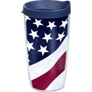 093597620966 16 Oz American Flag Colossal Tumbler With Lid