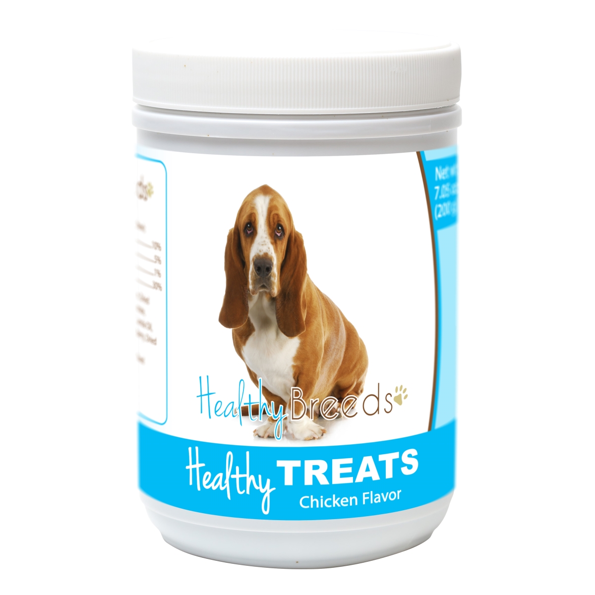 840235154570 Basset Hound Healthy Soft Chewy Dog Treats