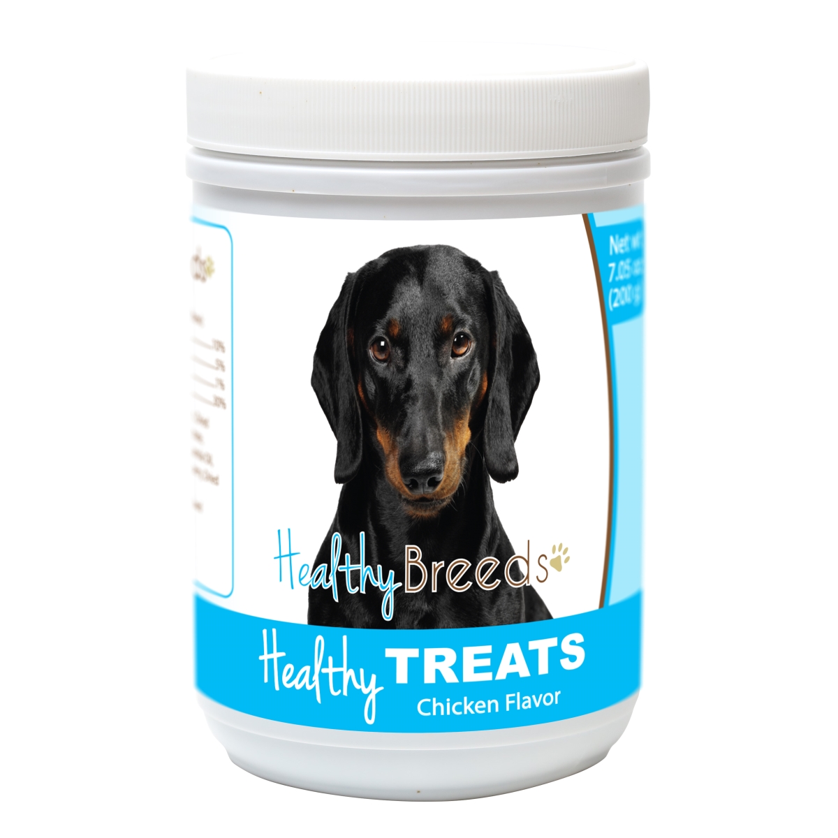 Dachshund Healthy Soft Chewy Dog Treats, 7 Oz