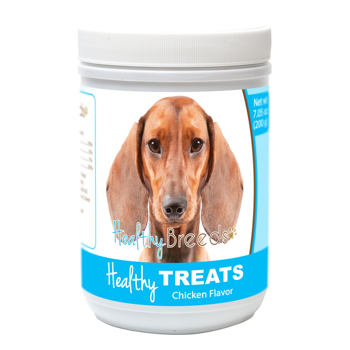 Dachshund Healthy Soft Chewy Dog Treats, Over 100 Breeds - 7 Oz