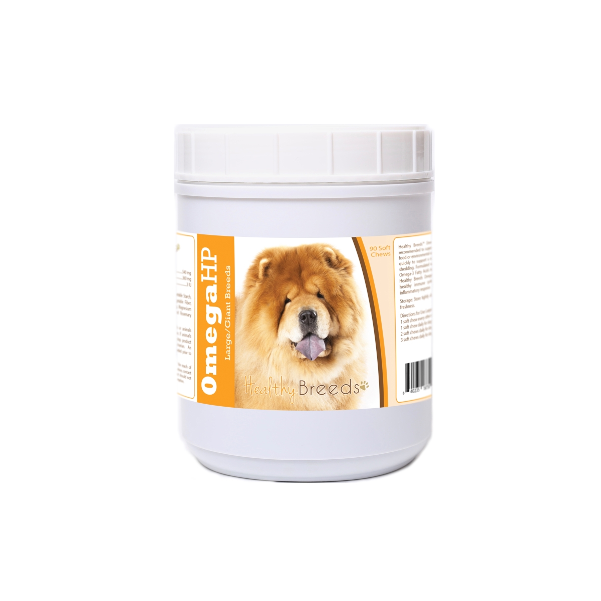 Chow Chow Omega HP Fatty Acid Skin & Coat Support Soft Chews
