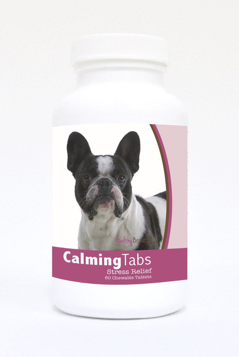840235121213 French Bulldog Natural Calming Support For Dogs - 60 Count