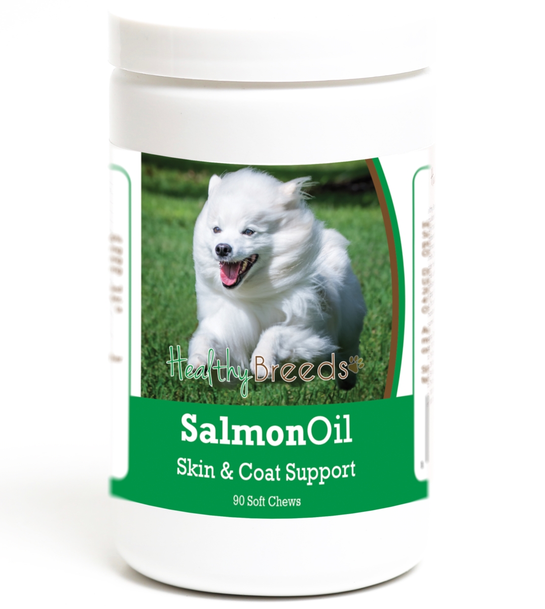 192959015966 American Eskimo Dog Salmon Oil Soft Chews - 90 Count