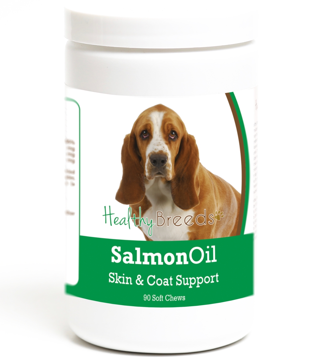 192959016109 Basset Hound Salmon Oil Soft Chews - 90 Count