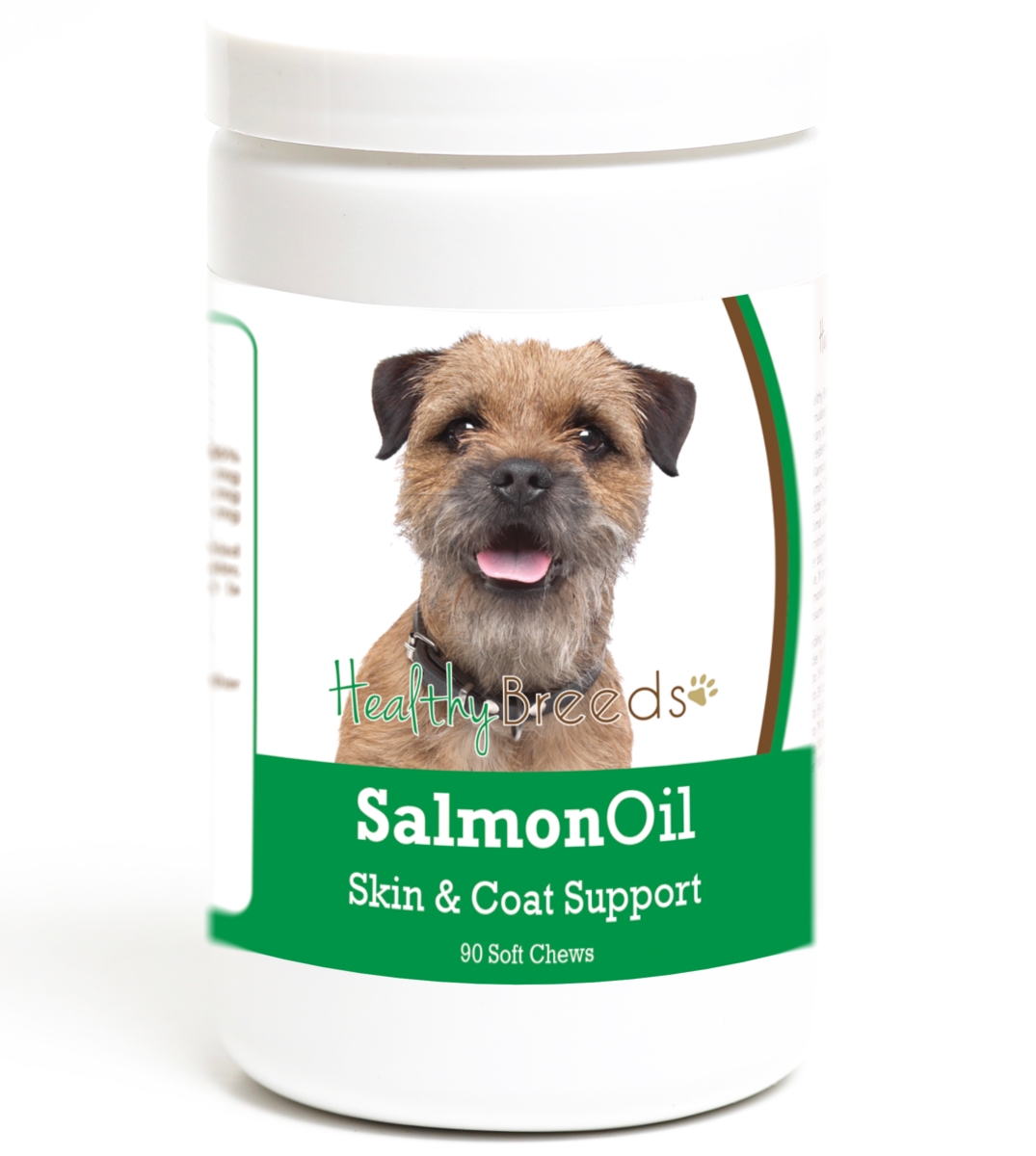 192959016130 Border Terrier Salmon Oil Soft Chews - 90 Count