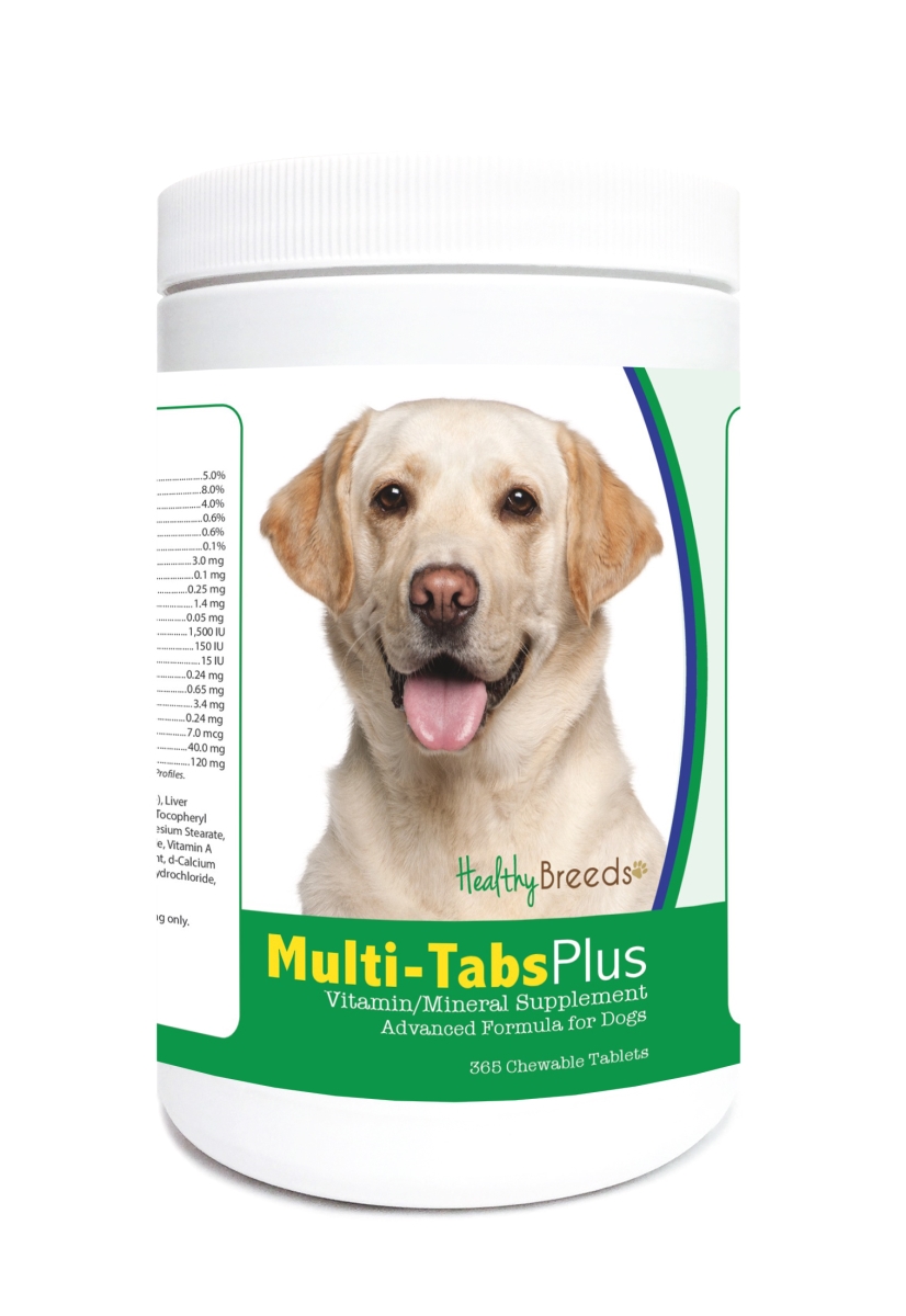 840235121923 Labrador Retriever Multi-tabs Plus Chewable Tablets - 365 Count
