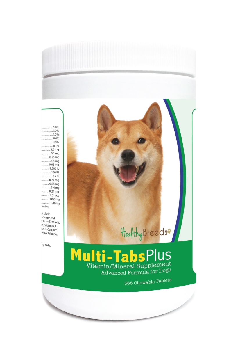 840235122371 Shiba Inu Multi-tabs Plus Chewable Tablets - 365 Count