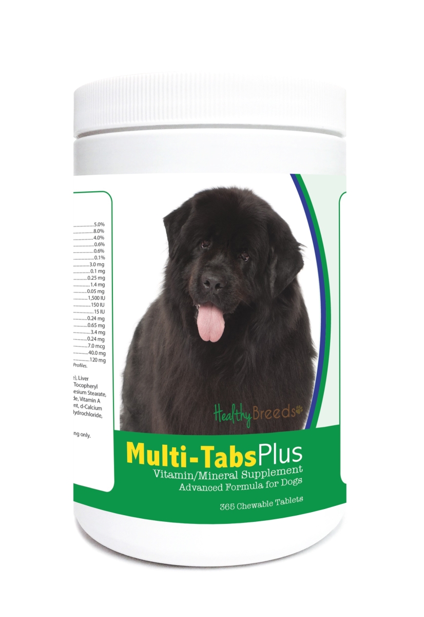 840235123545 Newfoundland Multi-tabs Plus Chewable Tablets - 365 Count