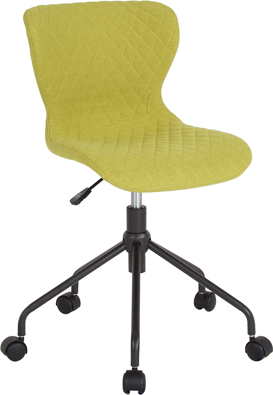 Lf-9-07-grn-f-gg Somerset Home & Office Upholstered Task Chair - Citrus Green, 31.25 - 33.5 X 25 X 25 In.