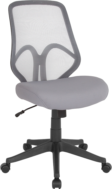 Go-wy-193a-ltgy-gg Salerno Series High-back Light Gray Mesh Chair, 37 - 41 X 26.5 X 26.5 In.