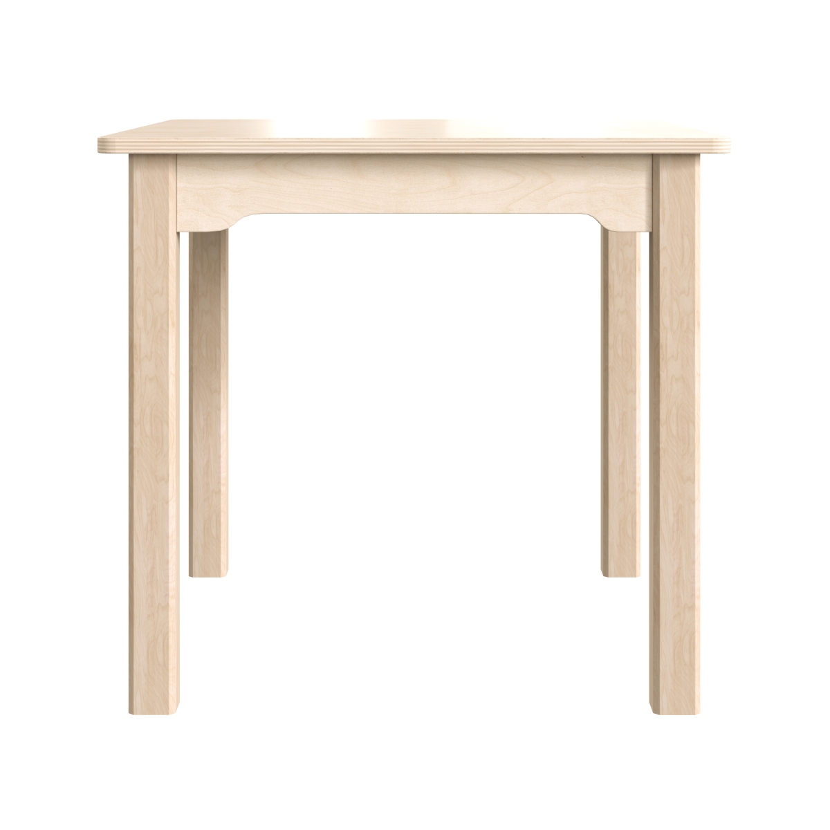 Picture of Flash Furniture MK-ME088009-GG 23.5 x 21.25 in. Bright Beginnings Commercial Grade Wooden Square Preschool Classroom Activity Table, Beech