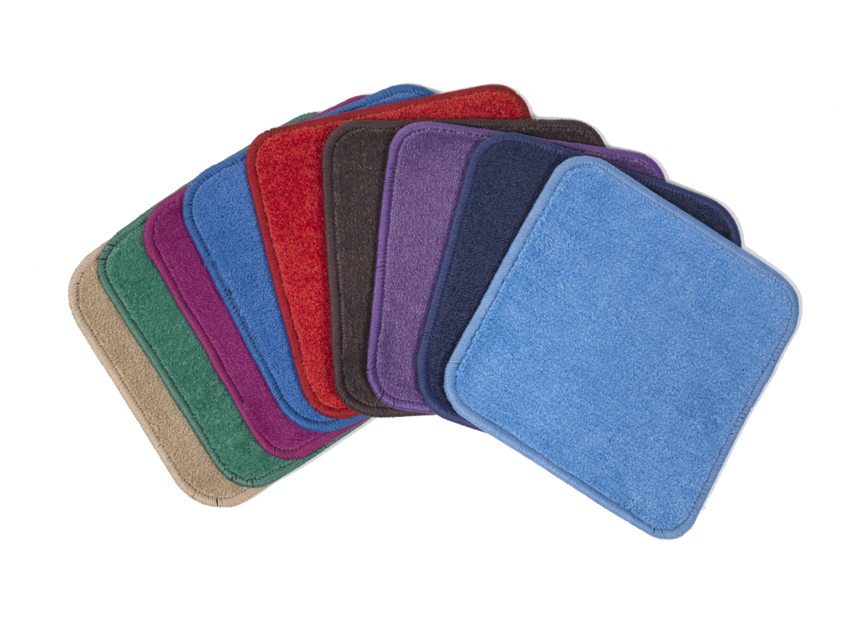 As-01as 12 X 12 In. Seating Solids Rug - Set Of 36