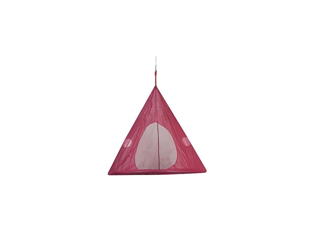 Fhtdrd Teardrop Hanging Chair, Red