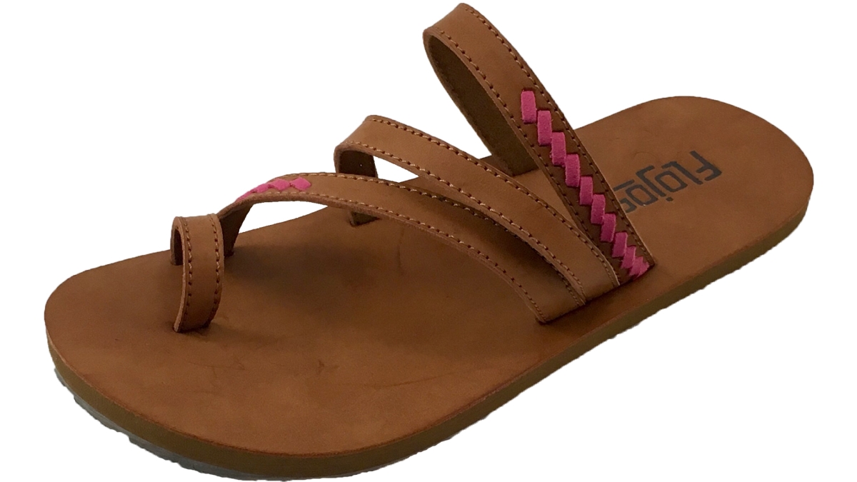 UPC 836770000281 product image for Flojos 103 -5 Tan & Brown Athena Womens Sandals Tan & Brown - Size 5 | upcitemdb.com