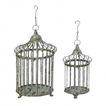 52927 Metal Bird Cage, Iron - 24 In. & 17 In.