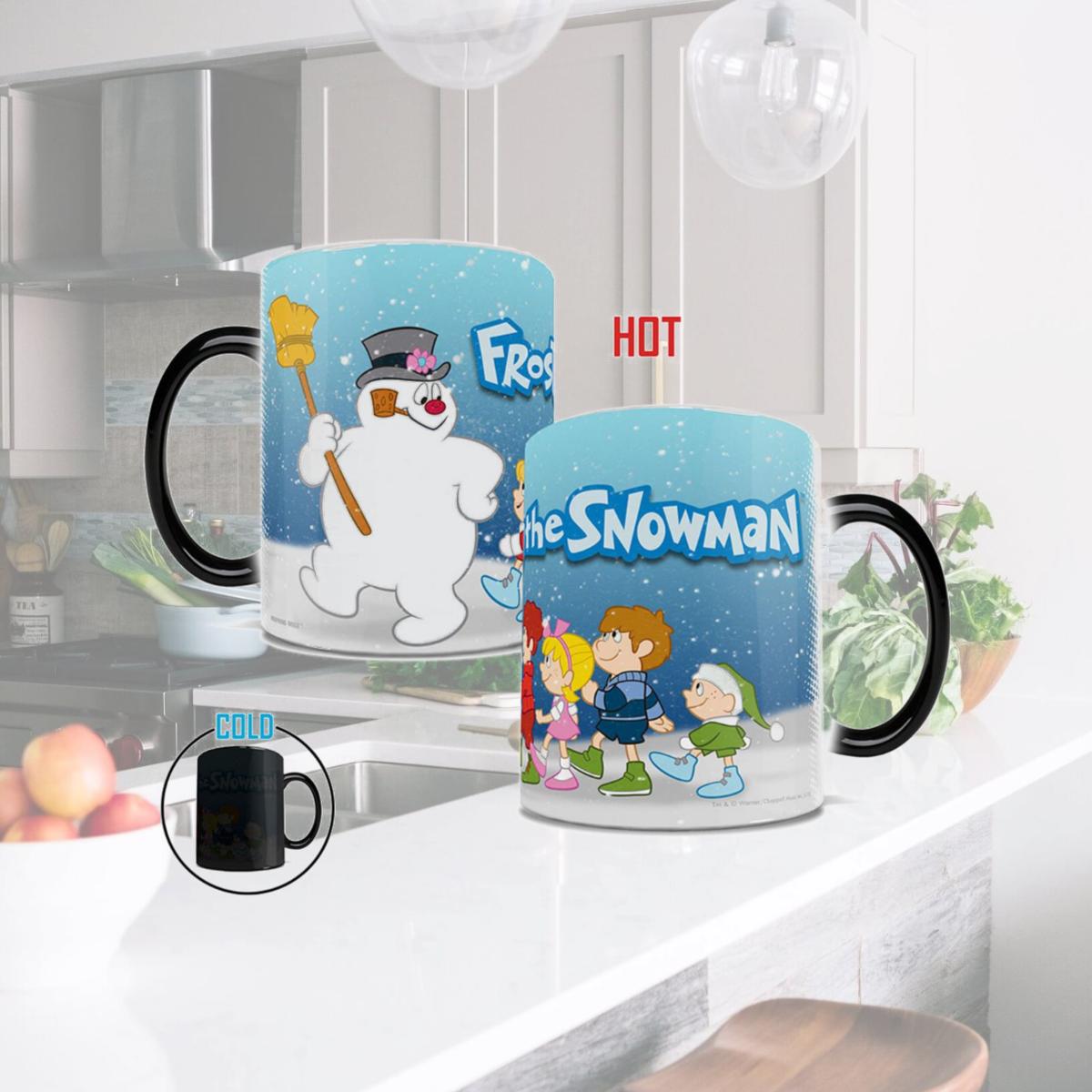 Picture of Trend Setters MMUG786 Frosty the Snowman Frosty & the Kids Morphing Heat-Sensitive Mug - 11 oz