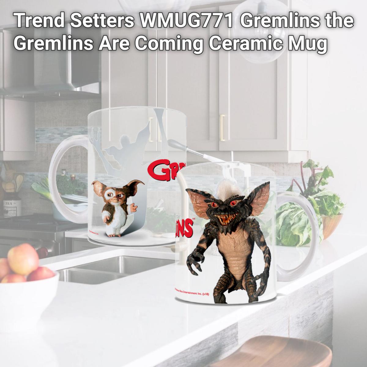 Picture of Trend Setters WMUG771 Gremlins the Gremlins Are Coming Ceramic Mug