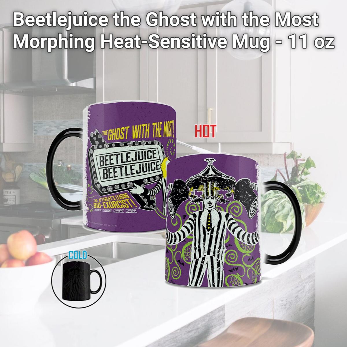 Picture of Trend Setters MMUG781 Beetlejuice the Ghost with the Most Morphing Heat-Sensitive Mug - 11 oz