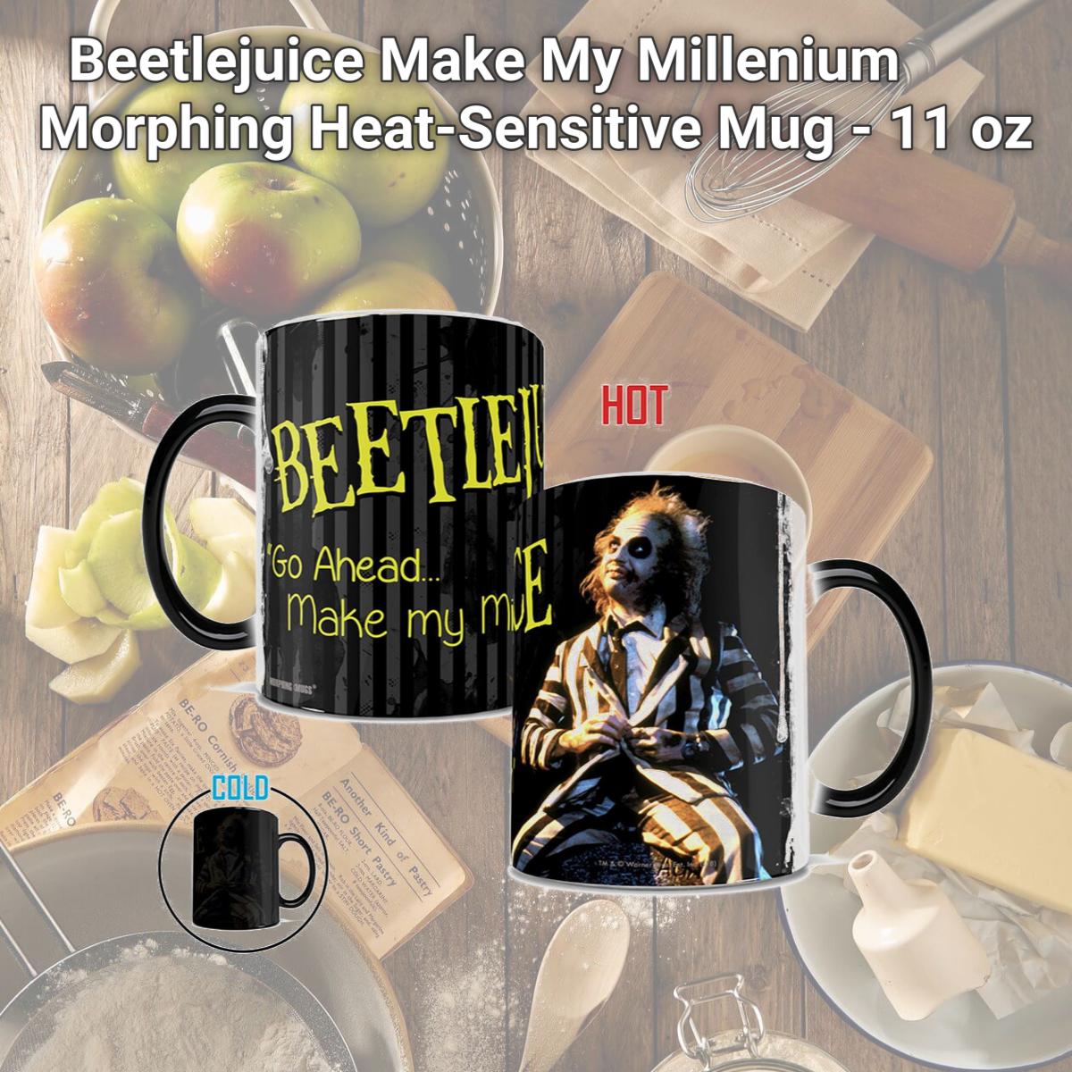 Picture of Trend Setters MMUG782 Beetlejuice Make My Millenium Morphing Heat-Sensitive Mug - 11 oz