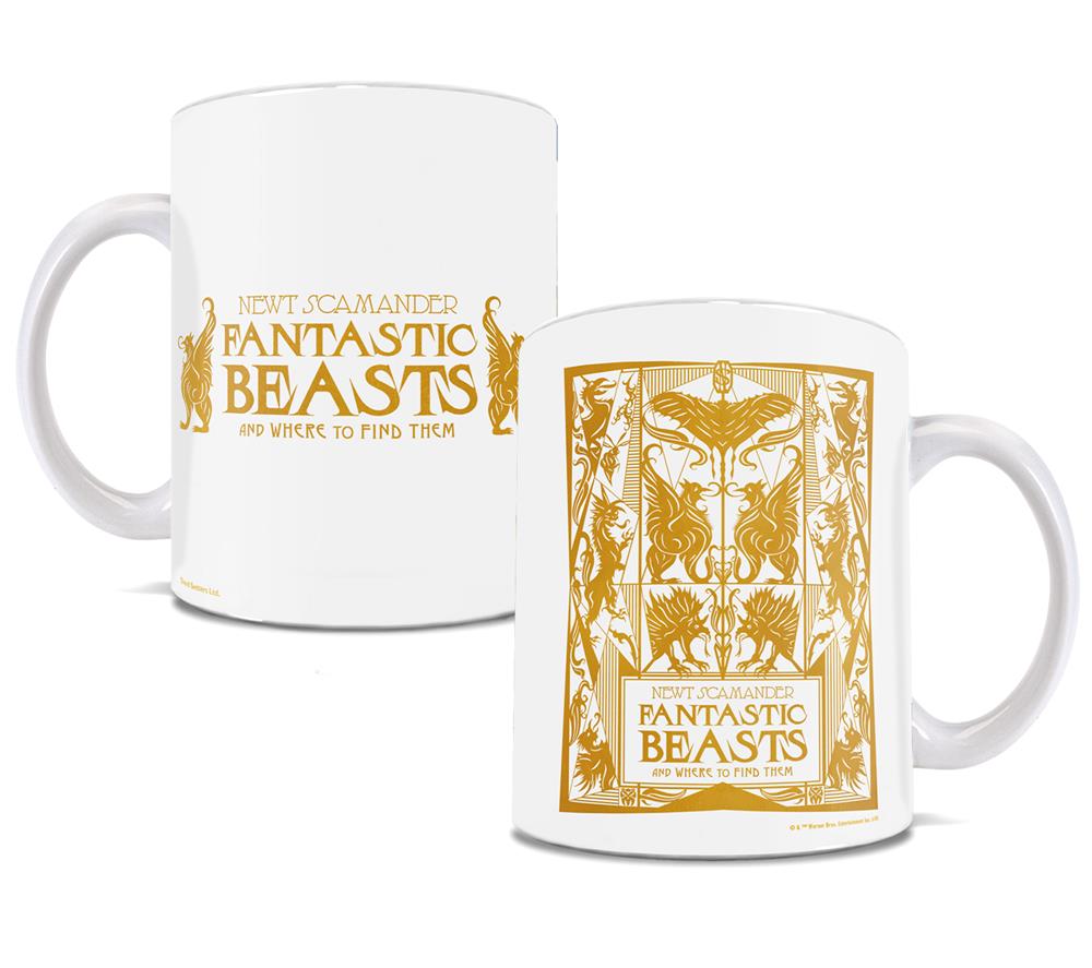 Wmug851 Fantastic Beasts 2 Fantasic Book Ceramic Mug