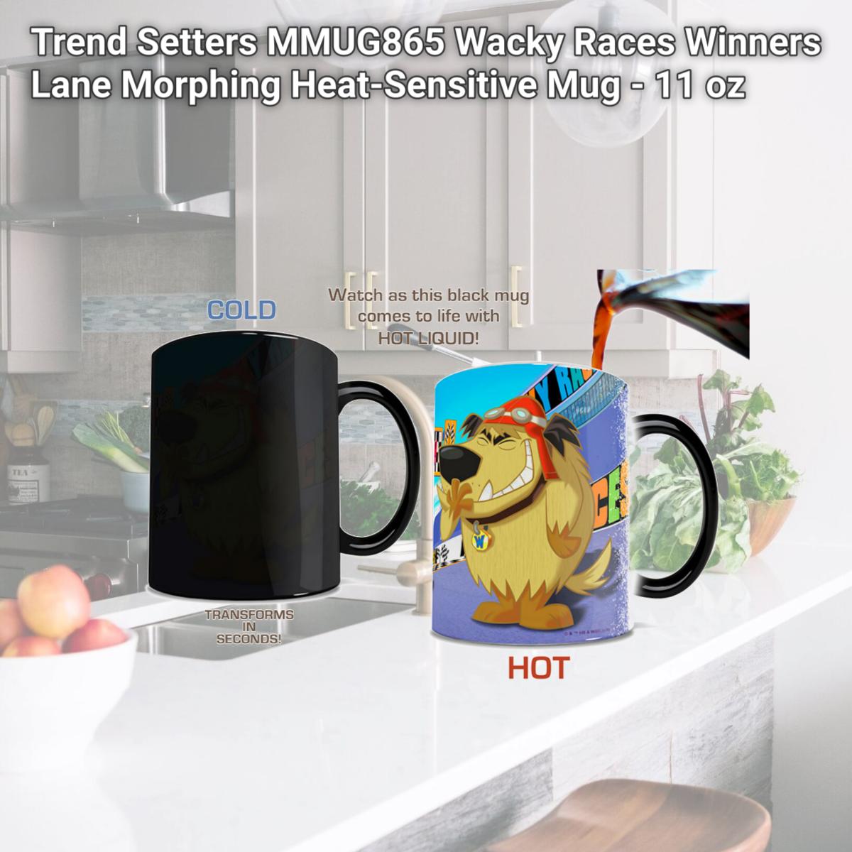 Picture of Trend Setters MMUG865 Wacky Races Winners Lane Morphing Heat-Sensitive Mug - 11 oz